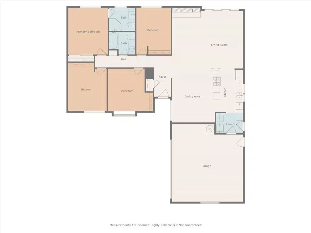 Floor plan in Blythe 44